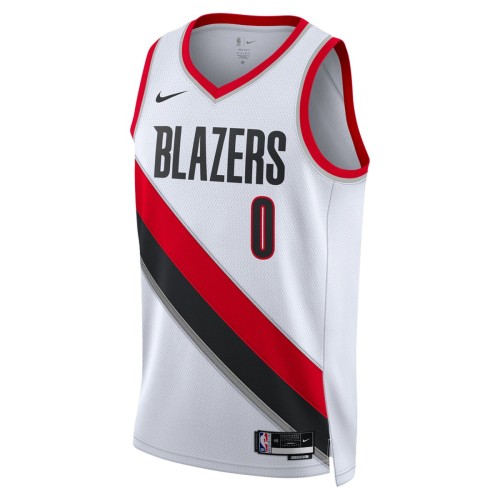 Damian Lillard Portland Trail Blazers Nike Unisex 2022/23 Swingman Jersey - Association Edition - White Damian Lillard Portland Trail Blazers Nike Unisex 2022/23 Swingman Jersey - Association Edition - White