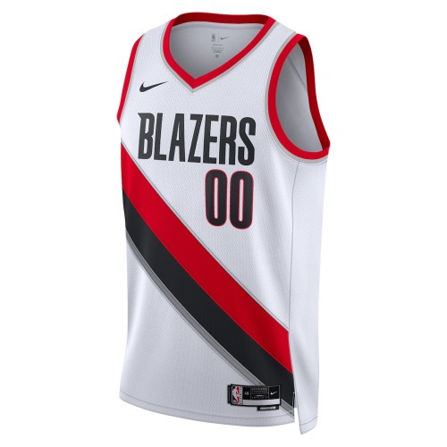 Portland Trail Blazers Nike Unisex 2022/23 Swingman Custom Jersey White - Association Edition Portland Trail Blazers Nike Unisex 2022/23 Swingman Custom Jersey White - Association Edition