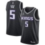 De'Aaron Fox Sacramento Kings Jordan Brand 2020/21 Swingman Jersey - Statement Edition - Black De'Aaron Fox Sacramento Kings Jordan Brand 2020/21 Swingman Jersey - Statement Edition - Black