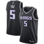 De'Aaron Fox Sacramento Kings Jordan Brand Logo 2020/21 Swingman Jersey - Statement Edition - Black De'Aaron Fox Sacramento Kings Jordan Brand Logo 2020/21 Swingman Jersey - Statement Edition - Black