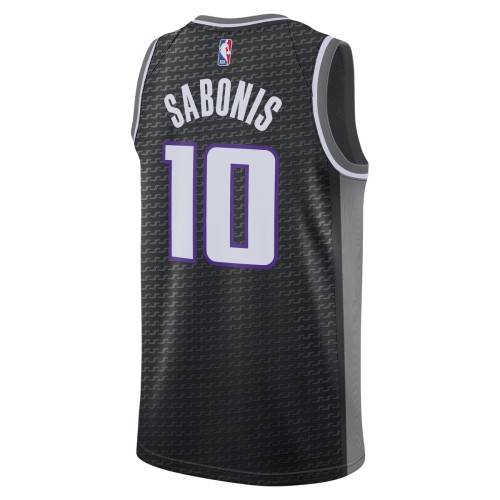 Domantas Sabonis Sacramento Kings Jordan Brand 2022/23 Statement Edition Swingman Jersey - Black Domantas Sabonis Sacramento Kings Jordan Brand 2022/23 Statement Edition Swingman Jersey - Black