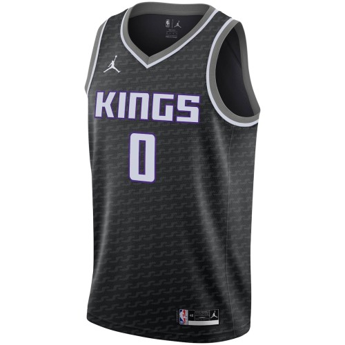 Tyrese Haliburton Sacramento Kings Jordan Brand 2020/21 Swingman Jersey - Statement Edition - Black Tyrese Haliburton Sacramento Kings Jordan Brand 2020/21 Swingman Jersey - Statement Edition - Black