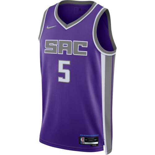 De'Aaron Fox Sacramento Kings Nike 2021/22 Diamond Swingman Jersey - Icon Edition - Purple De'Aaron Fox Sacramento Kings Nike 2021/22 Diamond Swingman Jersey - Icon Edition - Purple
