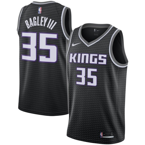 Marvin Bagley III Sacramento Kings Nike 2019/2020 Swingman Jersey - Statement Edition - Black Marvin Bagley III Sacramento Kings Nike 2019/2020 Swingman Jersey - Statement Edition - Black