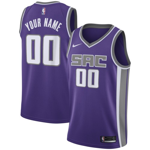 Sacramento Kings Nike 2020/21 Swingman Custom Jersey - Icon Edition - Purple Sacramento Kings Nike 2020/21 Swingman Custom Jersey - Icon Edition - Purple