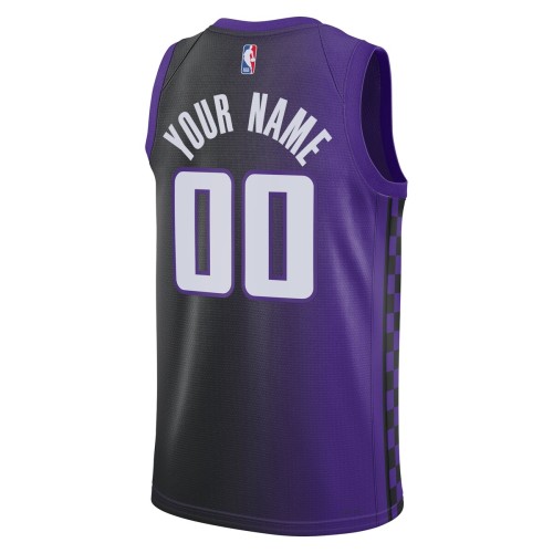Sacramento Kings Jordan Brand Unisex Swingman Custom Jersey - Statement Edition - Purple Sacramento Kings Jordan Brand Unisex Swingman Custom Jersey - Statement Edition - Purple