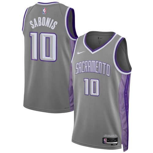 Domantas Sabonis Sacramento Kings Nike Unisex 2022/23 Swingman Jersey - City Edition - Anthracite Domantas Sabonis Sacramento Kings Nike Unisex 2022/23 Swingman Jersey - City Edition - Anthracite