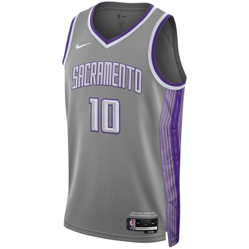 Domantas Sabonis Sacramento Kings Nike Unisex 2022/23 Swingman Jersey - City Edition - Anthracite Domantas Sabonis Sacramento Kings Nike Unisex 2022/23 Swingman Jersey - City Edition - Anthracite