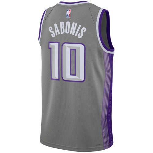 Domantas Sabonis Sacramento Kings Nike Unisex 2022/23 Swingman Jersey - City Edition - Anthracite Domantas Sabonis Sacramento Kings Nike Unisex 2022/23 Swingman Jersey - City Edition - Anthracite