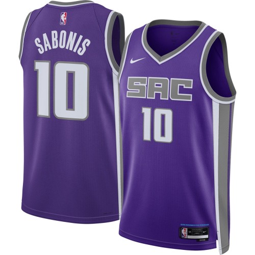 Domantas Sabonis Sacramento Kings Nike Unisex 2022/23 Swingman Jersey - Icon Edition - Purple Domantas Sabonis Sacramento Kings Nike Unisex 2022/23 Swingman Jersey - Icon Edition - Purple