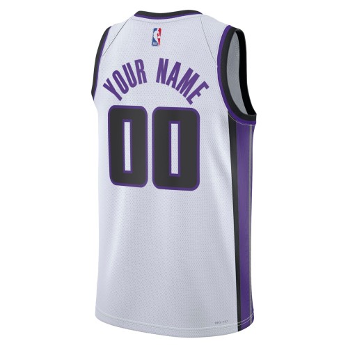 Sacramento Kings Nike Unisex Swingman Custom Jersey - Association Edition - White Sacramento Kings Nike Unisex Swingman Custom Jersey - Association Edition - White