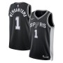 Victor Wembanyama San Antonio Spurs Nike Unisex 2023 NBA Draft First Round Pick Swingman Jersey - Icon Edition - Black Victor Wembanyama San Antonio Spurs Nike Unisex 2023 NBA Draft First Round Pick Swingman Jersey - Icon Edition - Black