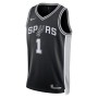 Victor Wembanyama San Antonio Spurs Nike Unisex 2023 NBA Draft First Round Pick Swingman Jersey - Icon Edition - Black Victor Wembanyama San Antonio Spurs Nike Unisex 2023 NBA Draft First Round Pick Swingman Jersey - Icon Edition - Black