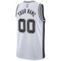 San Antonio Spurs Nike 2020/21 Swingman Custom Jersey - Association Edition - White San Antonio Spurs Nike 2020/21 Swingman Custom Jersey - Association Edition - White