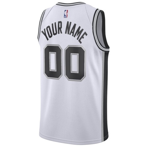 San Antonio Spurs Nike Custom Swingman Jersey White - Association Edition San Antonio Spurs Nike Custom Swingman Jersey White - Association Edition