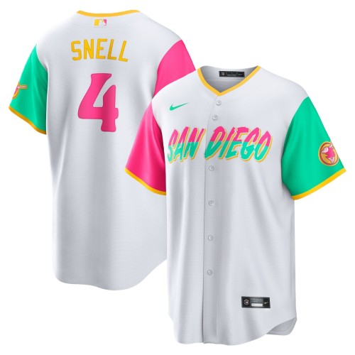 Blake Snell San Diego Padres Nike City Connect Replica Player Jersey - White Blake Snell San Diego Padres Nike City Connect Replica Player Jersey - White