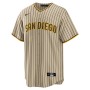 San Diego Padres Nike Road Custom Replica Jersey - Brown San Diego Padres Nike Road Custom Replica Jersey - Brown