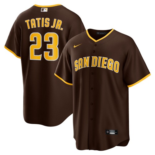 Fernando Tatis Jr. San Diego Padres Nike Alternate Replica Player Jersey - Brown Fernando Tatis Jr. San Diego Padres Nike Alternate Replica Player Jersey - Brown