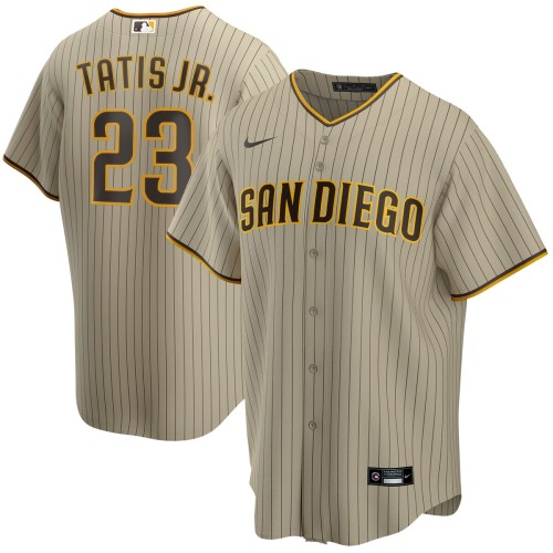 Fernando Tatis Jr. San Diego Padres Nike Alternate Replica Player Jersey - Tan Fernando Tatis Jr. San Diego Padres Nike Alternate Replica Player Jersey - Tan