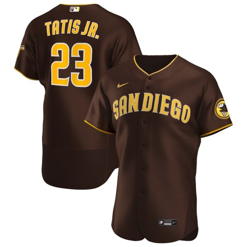 Fernando Tatís Jr. San Diego Padres Nike Road Authentic Player Jersey - Brown Fernando Tatís Jr. San Diego Padres Nike Road Authentic Player Jersey - Brown