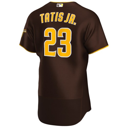 Fernando Tatís Jr. San Diego Padres Nike Road Authentic Player Jersey - Brown Fernando Tatís Jr. San Diego Padres Nike Road Authentic Player Jersey - Brown