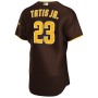 Fernando Tatís Jr. San Diego Padres Nike Road Authentic Player Jersey - Brown Fernando Tatís Jr. San Diego Padres Nike Road Authentic Player Jersey - Brown