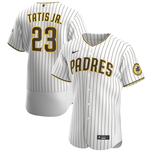 Fernando Tatís Jr. San Diego Padres Nike Home Authentic Player Jersey - White/Brown Fernando Tatís Jr. San Diego Padres Nike Home Authentic Player Jersey - White/Brown