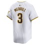 Jackson Merrill San Diego Padres Nike Home Limited Jersey - White Jackson Merrill San Diego Padres Nike Home Limited Jersey - White