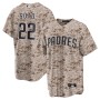 Juan Soto San Diego Padres Nike USMC Alternate Replica Player Jersey - Camo Juan Soto San Diego Padres Nike USMC Alternate Replica Player Jersey - Camo