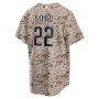Juan Soto San Diego Padres Nike USMC Alternate Replica Player Jersey - Camo Juan Soto San Diego Padres Nike USMC Alternate Replica Player Jersey - Camo