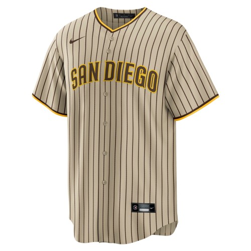 Juan Soto San Diego Padres Nike Alternate Replica Player Jersey - Tan/Brown Juan Soto San Diego Padres Nike Alternate Replica Player Jersey - Tan/Brown