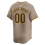 San Diego Padres Nike  Alternate Limited Custom Jersey – Khaki