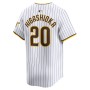Kyle Higashioka San Diego Padres Nike Home Limited Player Jersey - White Kyle Higashioka San Diego Padres Nike Home Limited Player Jersey - White