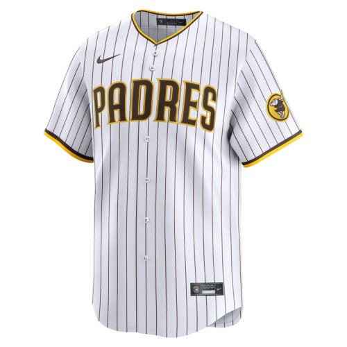 Luis Campusano San Diego Padres Nike Home Limited Player Jersey - White Luis Campusano San Diego Padres Nike Home Limited Player Jersey - White