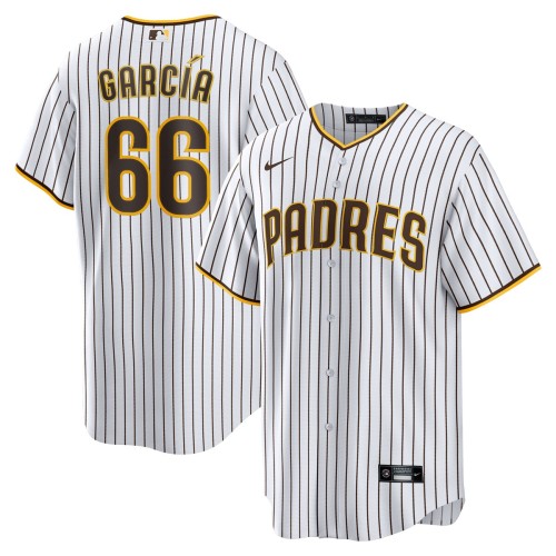 Luis García San Diego Padres Nike Home Replica Player Jersey - White Luis García San Diego Padres Nike Home Replica Player Jersey - White