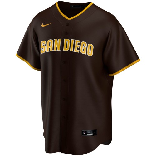 Manny Machado San Diego Padres Nike Alternate Replica Player Jersey - Brown Manny Machado San Diego Padres Nike Alternate Replica Player Jersey - Brown