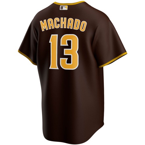 Manny Machado San Diego Padres Nike Alternate Replica Player Jersey - Brown Manny Machado San Diego Padres Nike Alternate Replica Player Jersey - Brown
