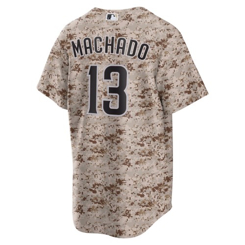 Manny Machado San Diego Padres Nike USMC Alternate Replica Player Jersey - Camo Manny Machado San Diego Padres Nike USMC Alternate Replica Player Jersey - Camo