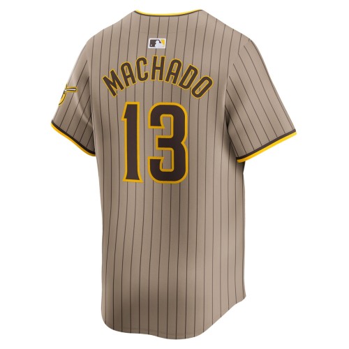 Manny Machado San Diego Padres Nike Alternate Limited Player Jersey – Tan Manny Machado San Diego Padres Nike Alternate Limited Player Jersey – Tan