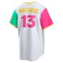 Manny Machado San Diego Padres Nike 2022 City Connect Replica Player Jersey - White Manny Machado San Diego Padres Nike 2022 City Connect Replica Player Jersey - White