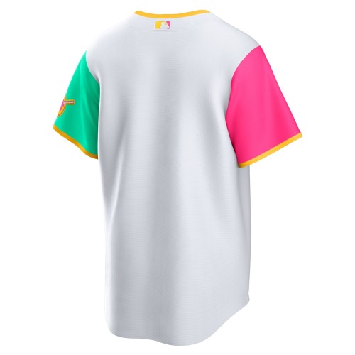 San Diego Padres Nike 2022 City Connect Replica Team Jersey - White San Diego Padres Nike 2022 City Connect Replica Team Jersey - White