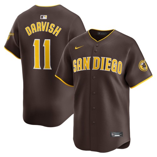 Yu Darvish San Diego Padres Nike Away Limited Player Jersey - Red Yu Darvish San Diego Padres Nike Away Limited Player Jersey - Red