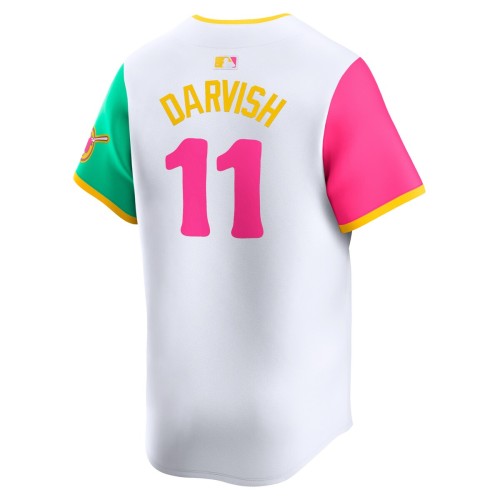 Yu Darvish San Diego Padres Nike City Connect Limited Player Jersey - White Yu Darvish San Diego Padres Nike City Connect Limited Player Jersey - White