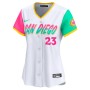 Fernando Tatis Jr. San Diego Padres Nike Women's City Connect Limited Player Jersey - White Fernando Tatis Jr. San Diego Padres Nike Women's City Connect Limited Player Jersey - White