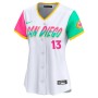 Manny Machado San Diego Padres Nike Women's City Connect Limited Player Jersey - White Manny Machado San Diego Padres Nike Women's City Connect Limited Player Jersey - White