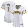 San Diego Padres Nike Women's #1 Mom Home Limited Jersey - White San Diego Padres Nike Women's #1 Mom Home Limited Jersey - White
