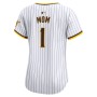 San Diego Padres Nike Women's #1 Mom Home Limited Jersey - White San Diego Padres Nike Women's #1 Mom Home Limited Jersey - White
