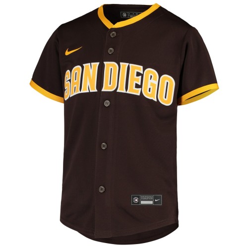 San Diego Padres Nike Youth Road Replica Team Jersey - Brown San Diego Padres Nike Youth Road Replica Team Jersey - Brown