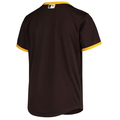 San Diego Padres Nike Youth Road Replica Team Jersey - Brown San Diego Padres Nike Youth Road Replica Team Jersey - Brown