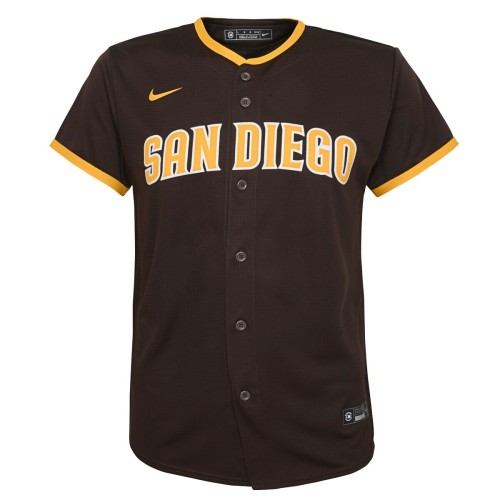 Fernando Tatis Jr. San Diego Padres Nike Youth Alternate Replica Player Jersey - Brown Fernando Tatis Jr. San Diego Padres Nike Youth Alternate Replica Player Jersey - Brown